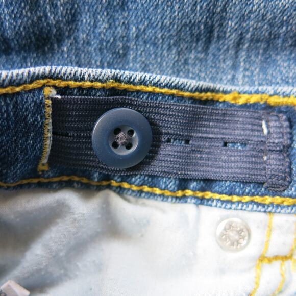 GIRLS Bundle of 2 Leggings Skinny Jeans So/The Place Size 10 Girls Blue School - Picture 4 of 9